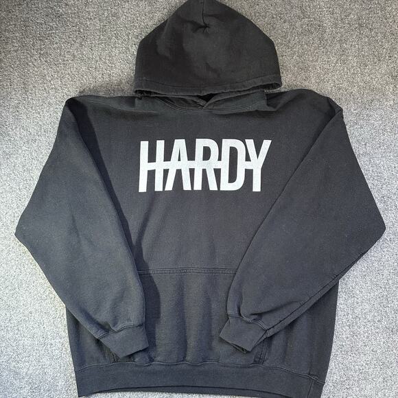 HARDY’s Tattoo Shop Tour Merch EST.1990 Men’s Pull Over Hooded Sweater Sz ( XL ) - Picture 1 of 4